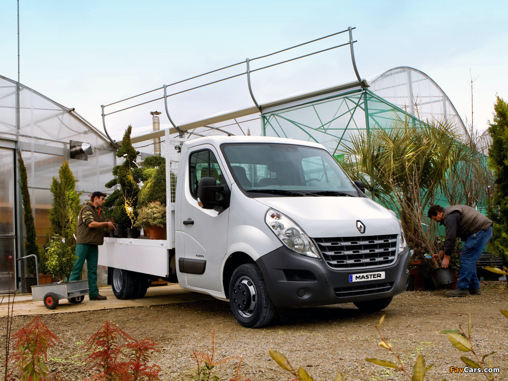 Renault Master Pickup 2010 pictures (1024 x 768)