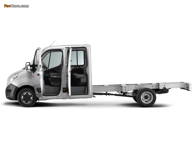 Renault Master Crew Cab Chassis 2010 pictures (800 x 600)