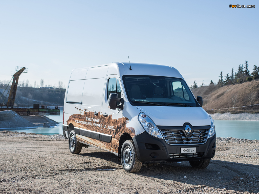 Renault Master X-Track L2H2 2016 wallpapers (1024 x 768)
