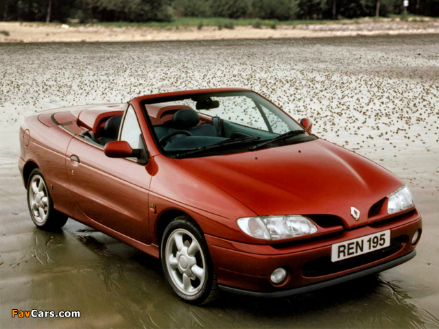 Images of Renault Megane Cabrio UK-spec 1997–99 (640 x 480)