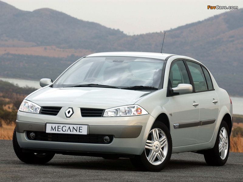 Images of Renault Megane Classic ZA-spec 2003–06 (800 x 600)