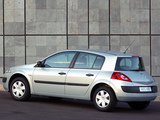 Renault Megane 5-door ZA-spec 2003–06 images