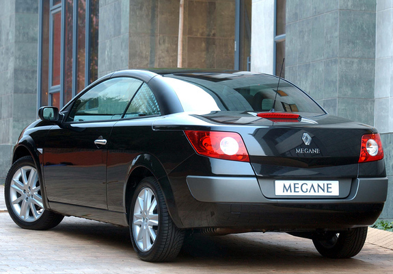 Renault Megane CC ZA-spec 2003–06 pictures