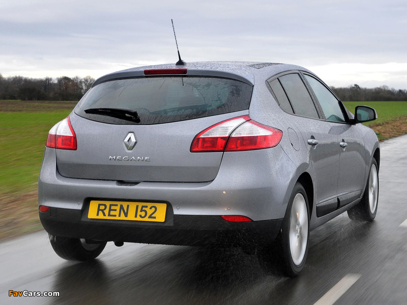 Renault Mégane UK-spec 2008–12 photos (800 x 600)