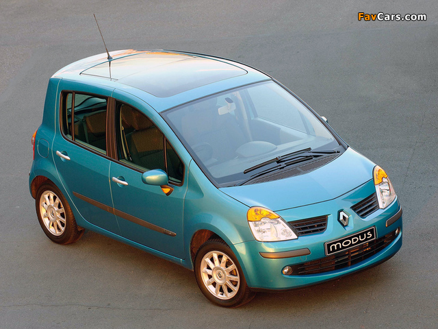 Renault Modus ZA-spec 2005–07 wallpapers (640 x 480)