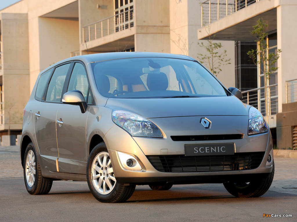Images of Renault Grand Scenic ZA-spec 2009–12 (1024 x 768)