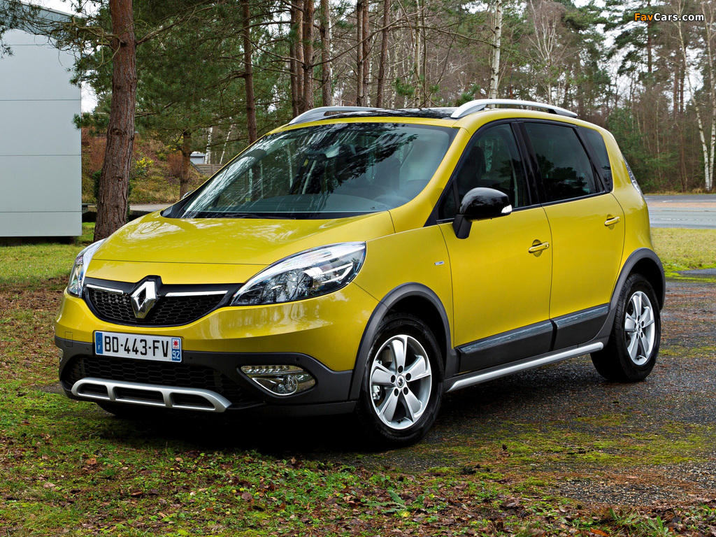 Photos of Renault Scenic XMOD 2013 (1024 x 768)