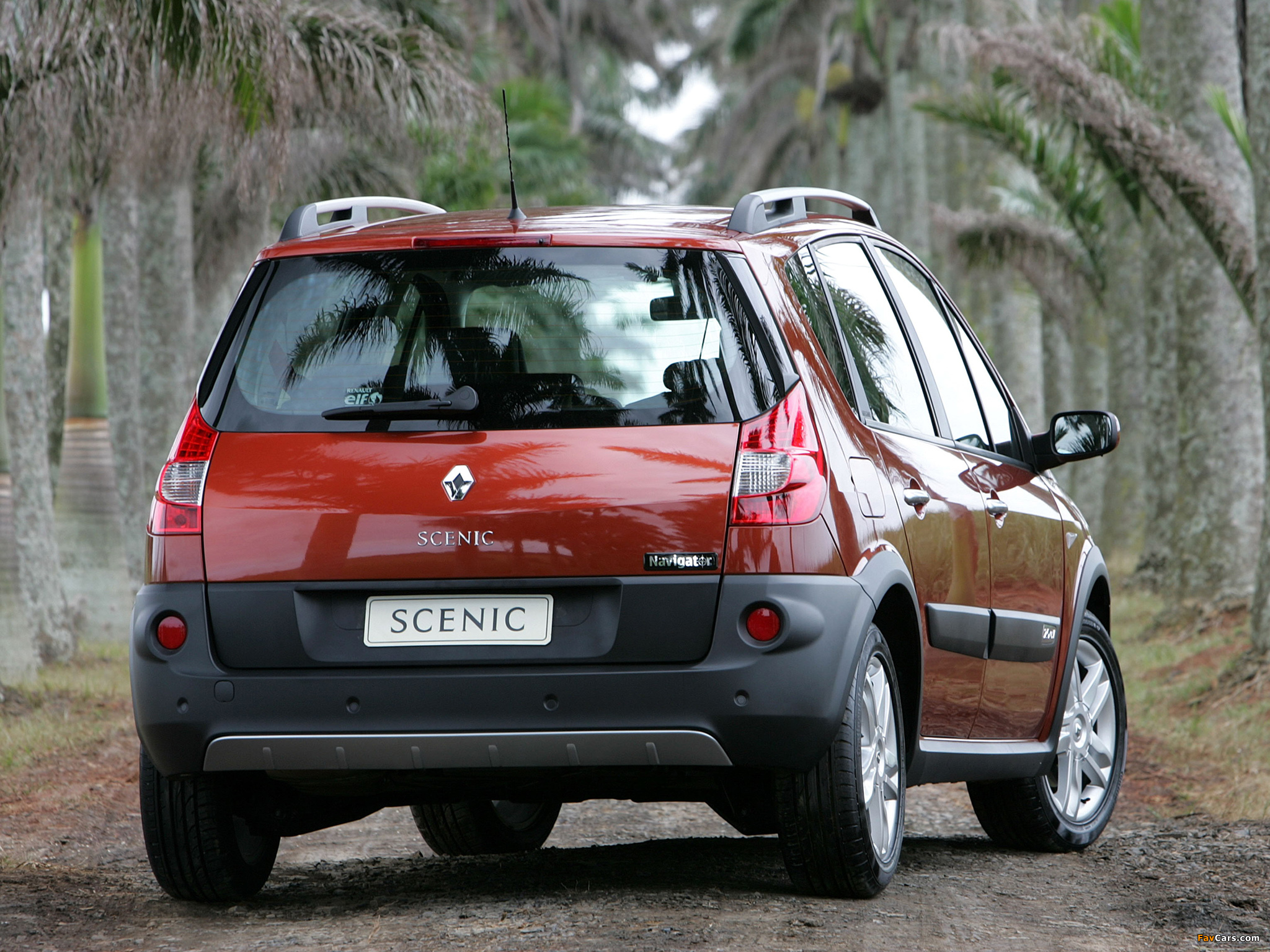 Renault Scenic Navigator 2008–09 wallpapers (2048 x 1536)