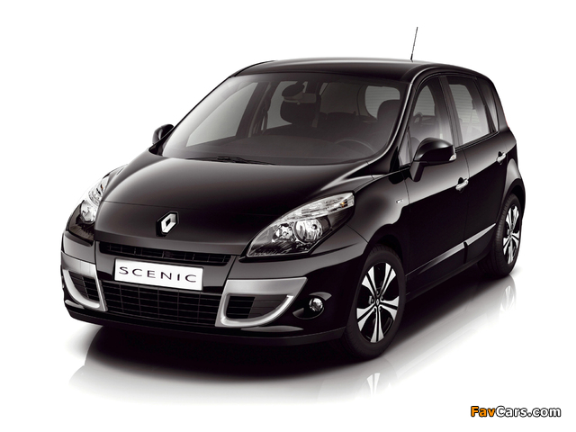 Renault Scenic Bose 2010–12 photos (640 x 480)