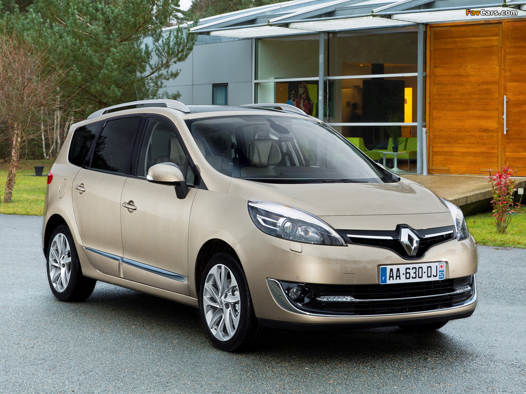 Renault Grand Scenic 2013 images (1024 x 768)