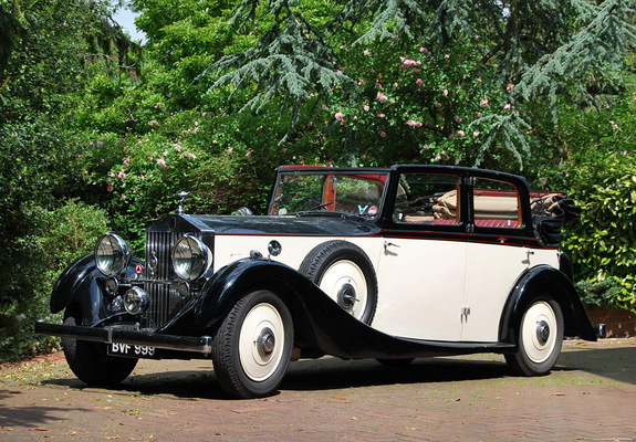 Rolls-Royce 25/30 HP Tickford All Weather Saloon by Salmons & Sons 1937 photos