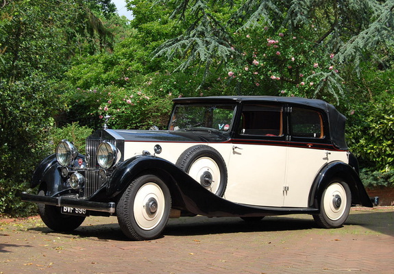 Rolls-Royce 25/30 HP Tickford All Weather Saloon by Salmons & Sons 1937 wallpapers