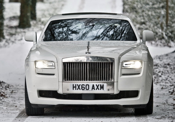 Rolls-Royce Ghost UK-spec 2009 wallpapers