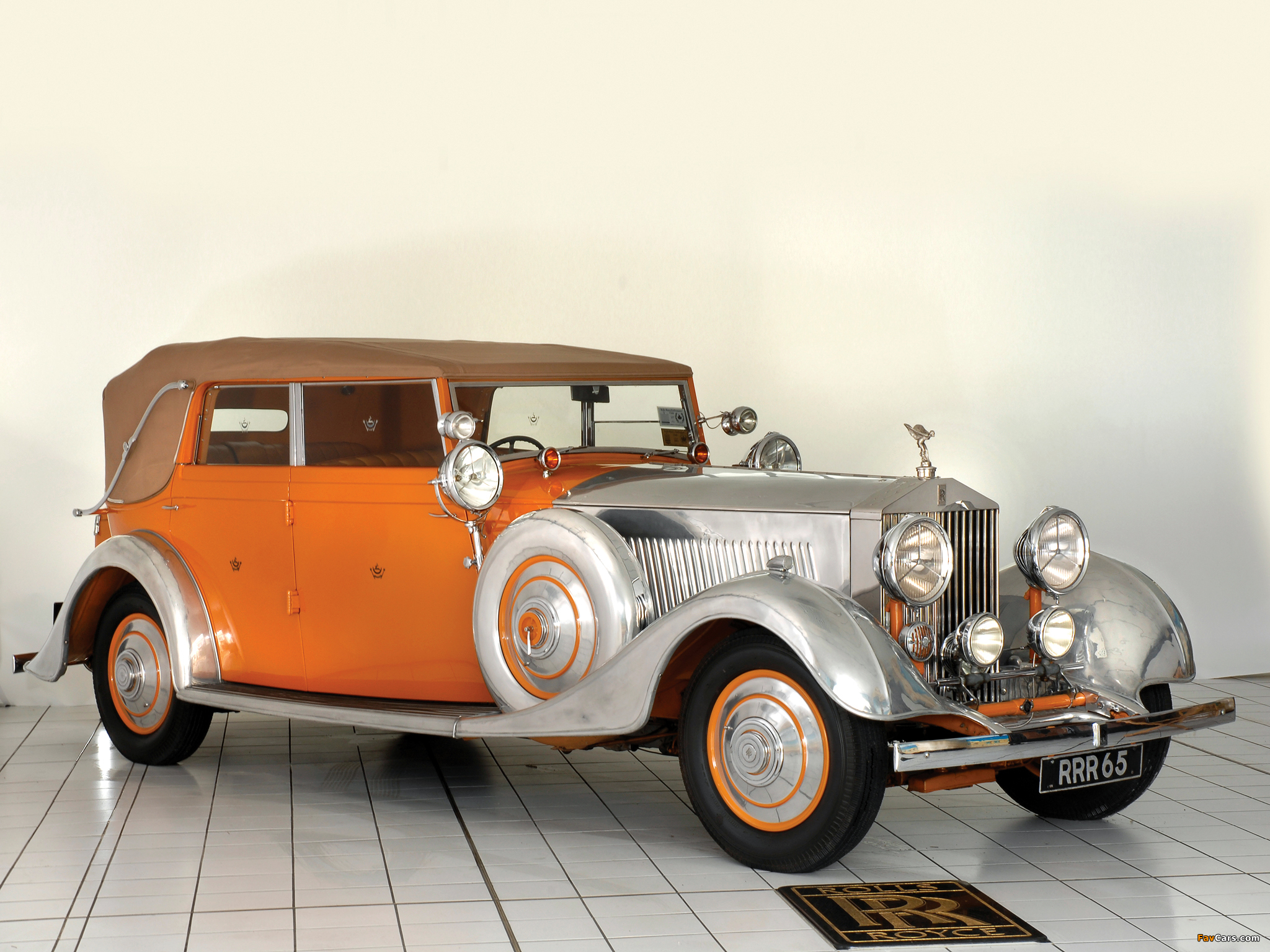 Images of Rolls-Royce Phantom II 40/50 HP Cabriolet Star of India 1934 (2048 x 1536)