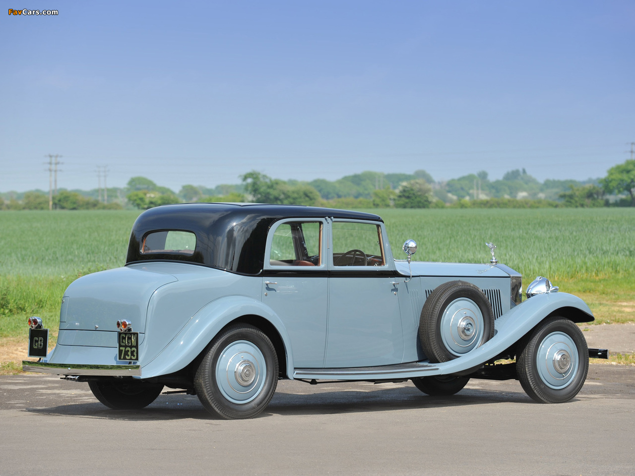 Images of Rolls-Royce Phantom II 40/50 HP Continental Saloon by Barker 1934 (1280 x 960)