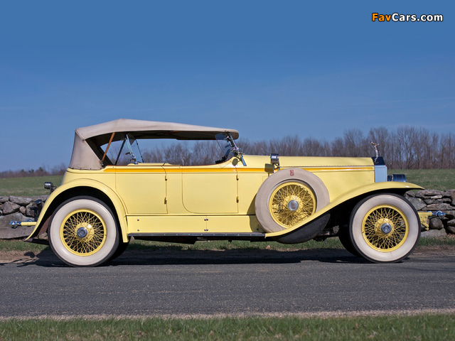 Pictures of Rolls-Royce Phantom I 40/50 HP Ascot Sport Phaeton by Brewster (S304KP-7180) 1928 (640 x 480)