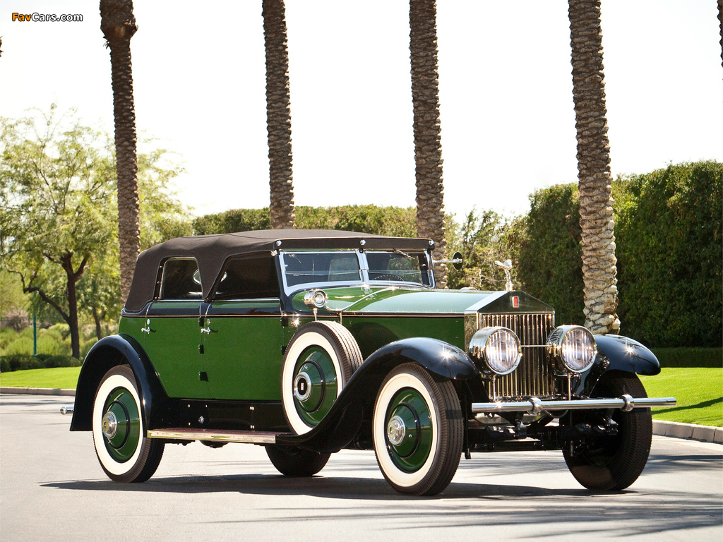 Pictures of Rolls-Royce Springfield Phantom I Convertible Sedan by Hibbard & Darrin 1929 (1024 x 768)