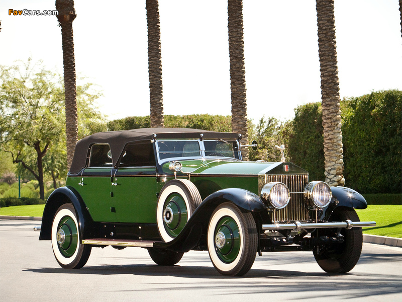 Pictures of Rolls-Royce Springfield Phantom I Convertible Sedan by Hibbard & Darrin 1929 (800 x 600)