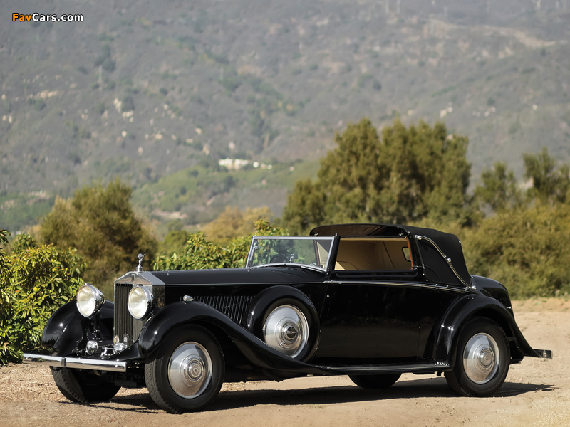 Pictures of Rolls-Royce Phantom II Continental Drophead Sedanca Coupe by Mulliner 1934 (800 x 600)