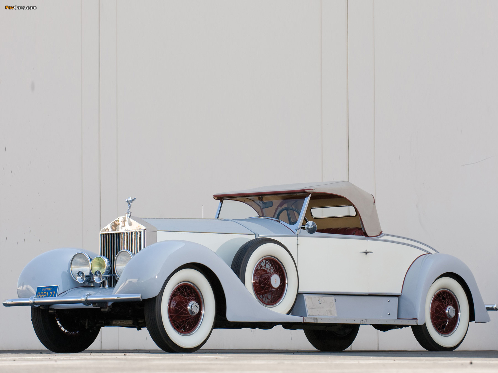 Rolls-Royce Phantom I Playboy Roadster 1927 images (1600 x 1200)