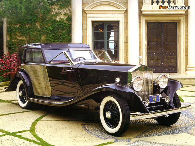 Rolls-Royce Phantom II Town Car by Brewster 1930 images (640 x 480)