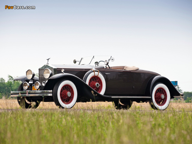 Rolls-Royce Phantom II Roadster by Brewster 1931 wallpapers (640 x 480)