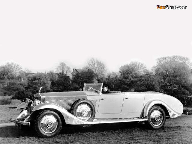 Rolls-Royce Phantom II Sports Open Tourer by Hooper 1932 wallpapers (640 x 480)