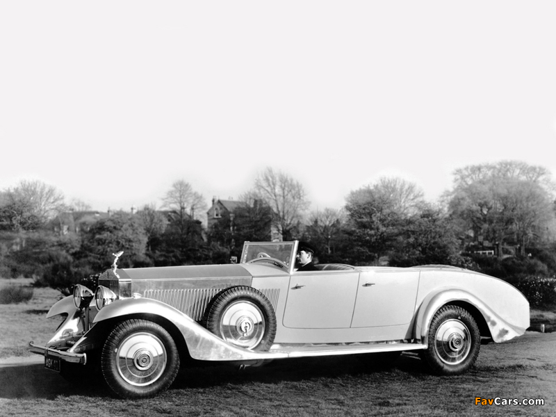 Rolls-Royce Phantom II Sports Open Tourer by Hooper 1932 wallpapers (800 x 600)