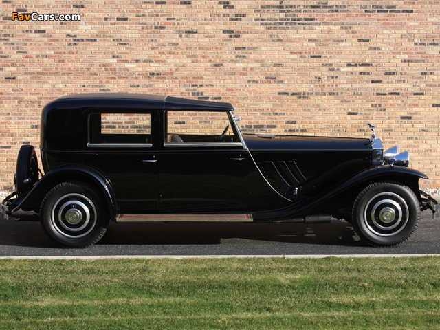 Rolls-Royce Phantom II Newport Town Car 1933 wallpapers (640 x 480)