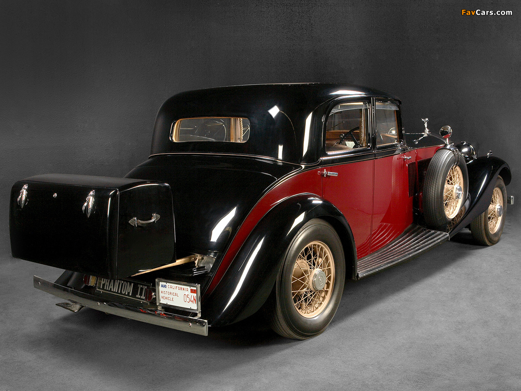 Rolls-Royce Phantom II Touring Saloon by Park Ward 1934 wallpapers (1024 x 768)