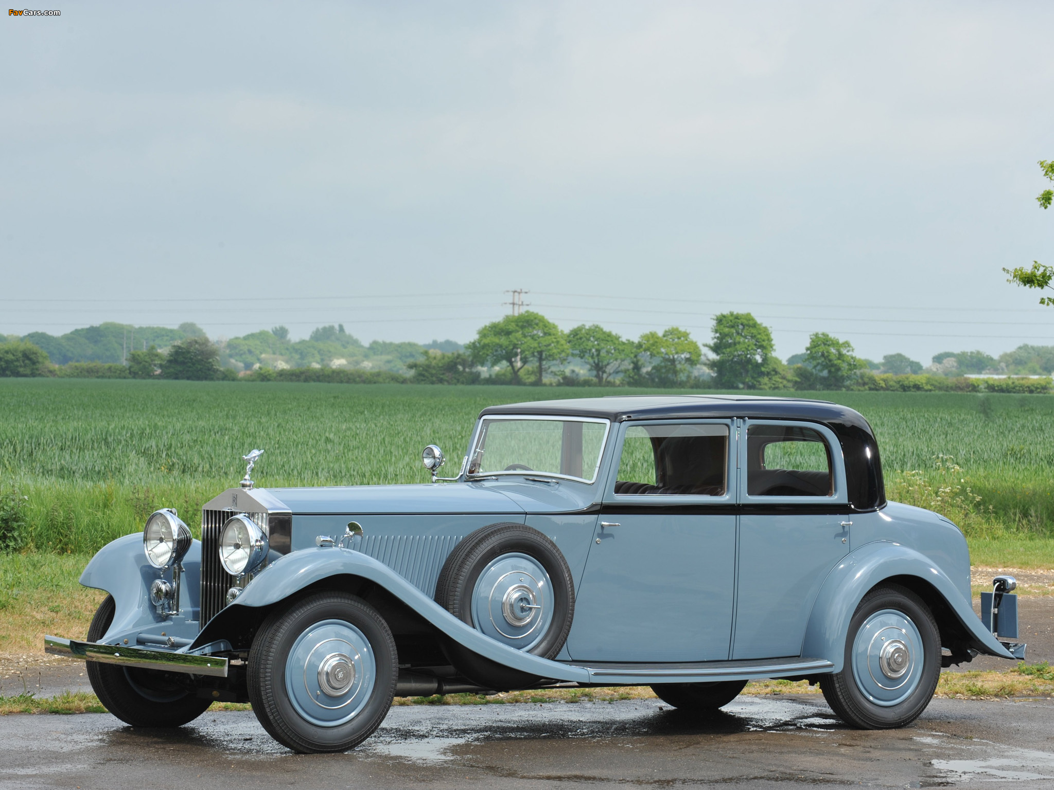 Rolls-Royce Phantom II 40/50 HP Continental Saloon by Barker 1934 wallpapers (2048 x 1536)