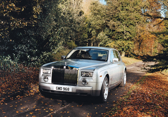 Rolls-Royce Phantom UK-spec 2003–09 photos