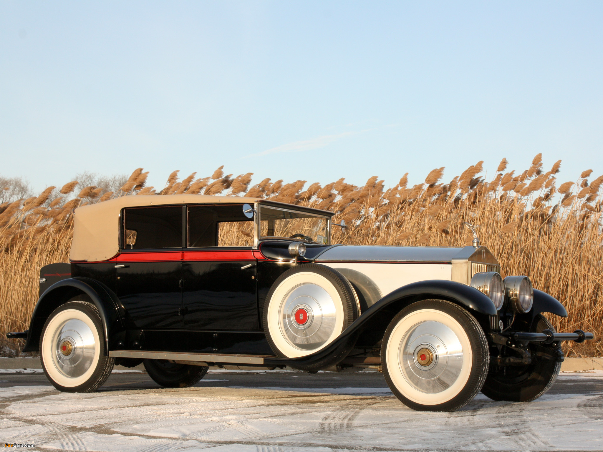 Rolls-Royce Springfield Phantom I Newmarket Convertible Sedan by Brewster (S393KP) 1928 wallpapers (2048 x 1536)