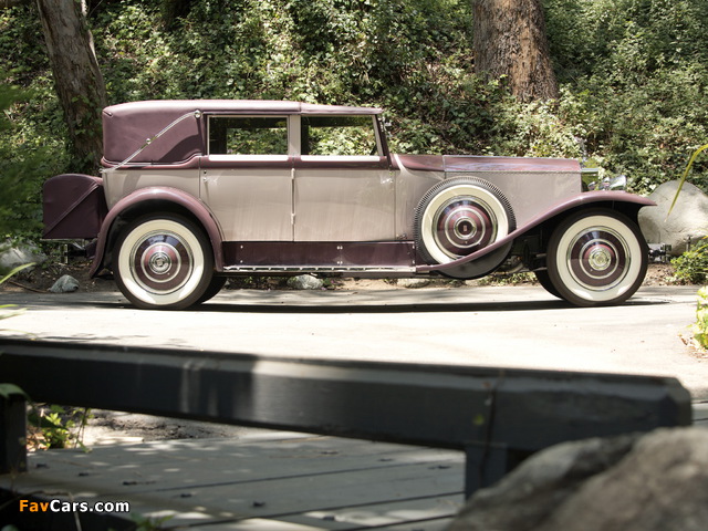 Rolls-Royce Phantom I Imperial Cabriolet by Hibbard & Darrin 1931 wallpapers (640 x 480)