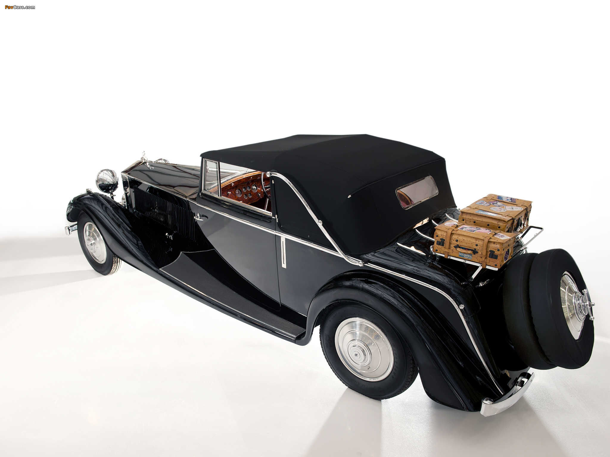 Rolls-Royce Phantom II Continental Drophead Coupe by Allweather Motor Bodies 1935 wallpapers (2048 x 1536)