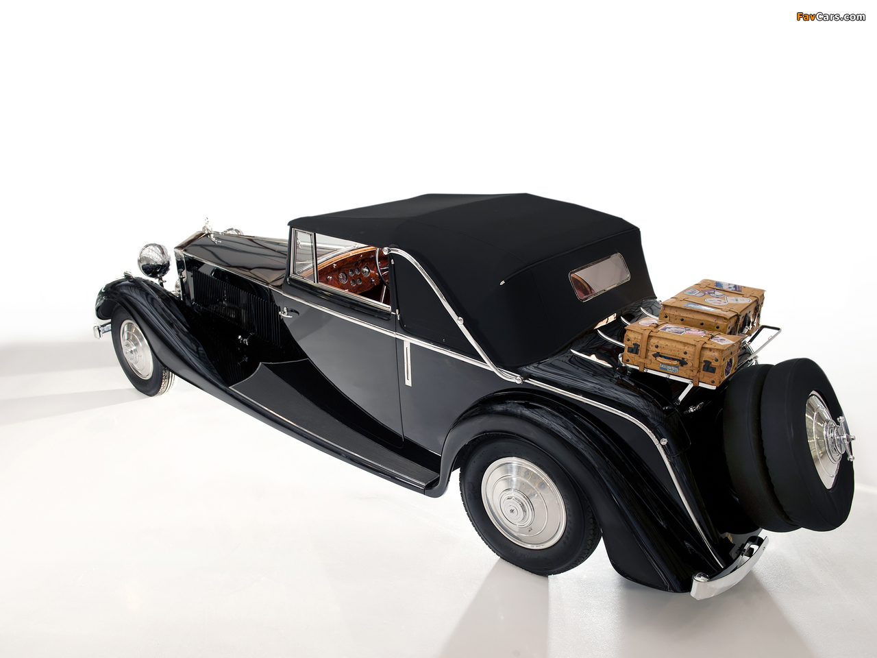 Rolls-Royce Phantom II Continental Drophead Coupe by Allweather Motor Bodies 1935 wallpapers (1280 x 960)