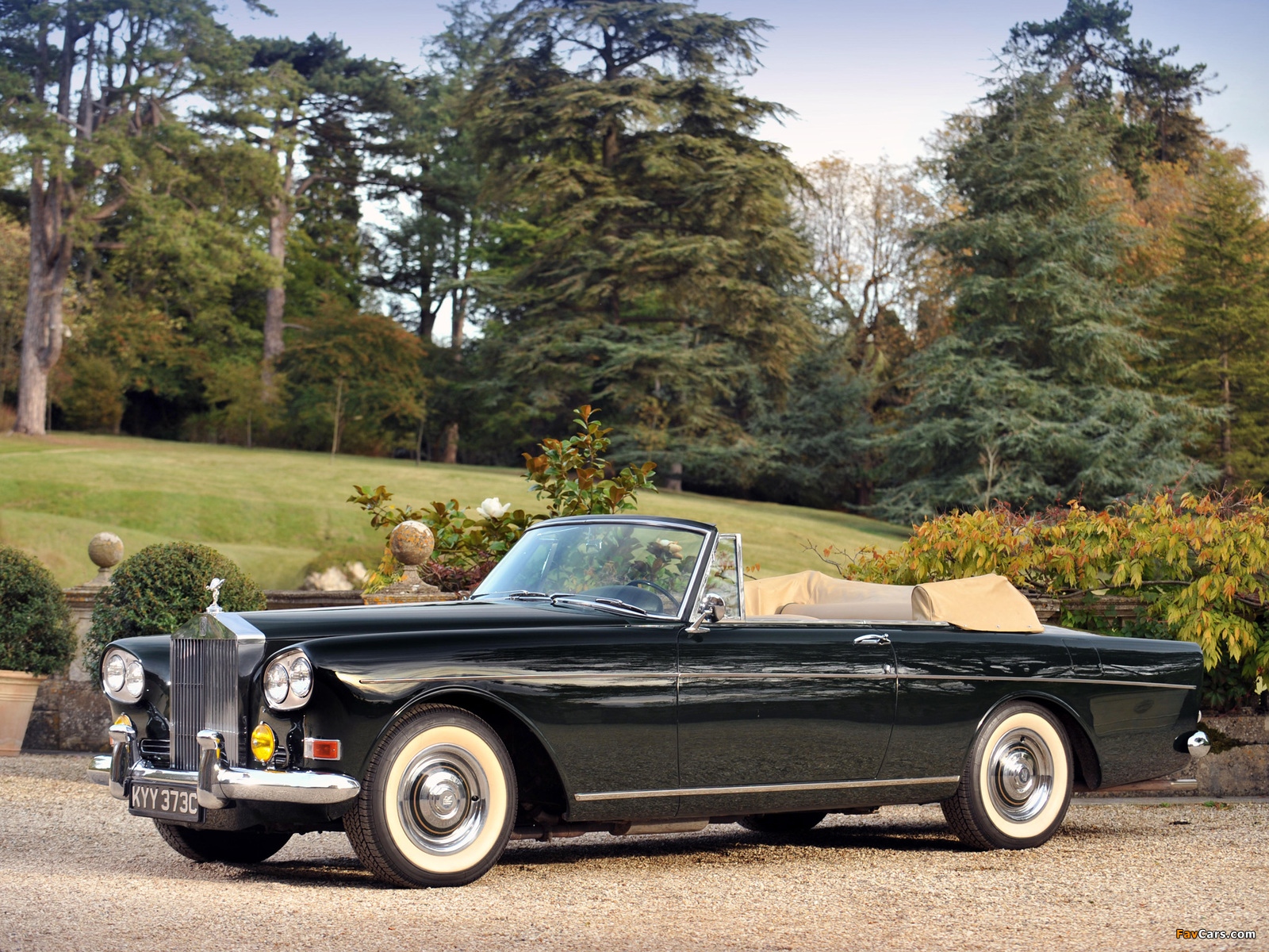 Images of Rolls-Royce Silver Cloud Mulliner Park Ward Drophead Coupe (III) 1966 (1600 x 1200)