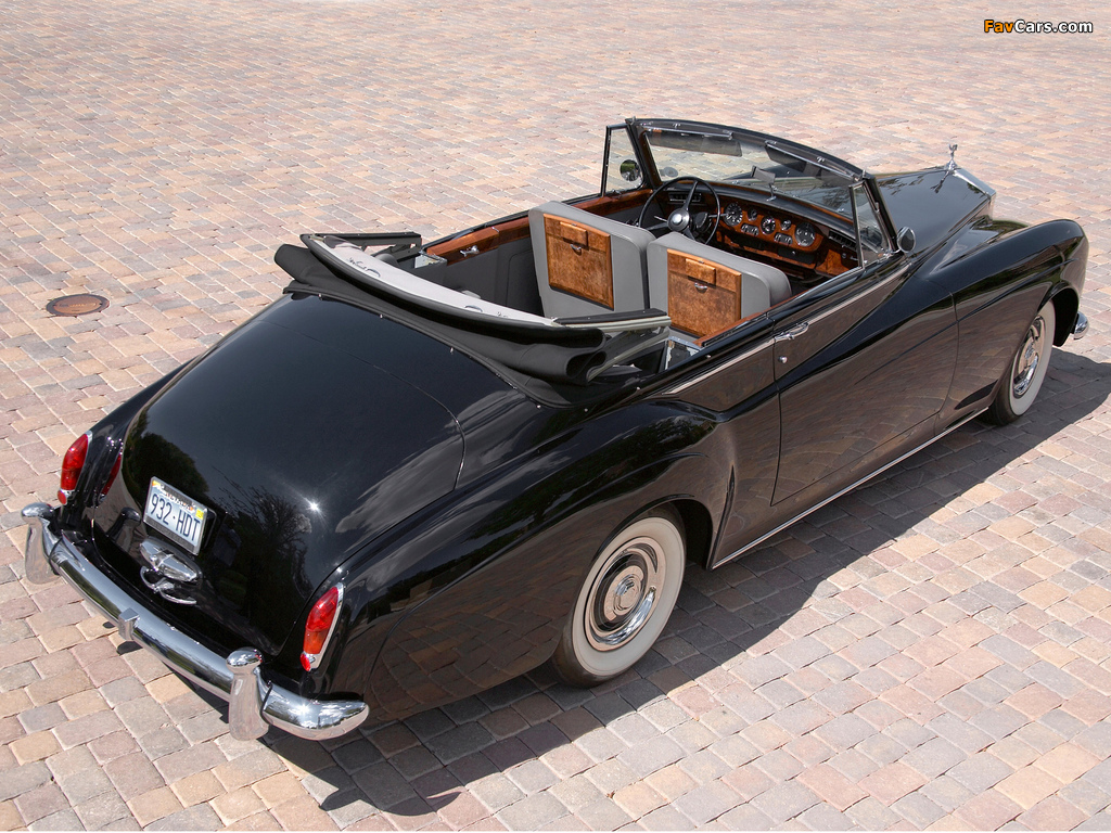 Pictures of Rolls-Royce Silver Cloud Drophead Coupe (III) 1962–66 (1024 x 768)