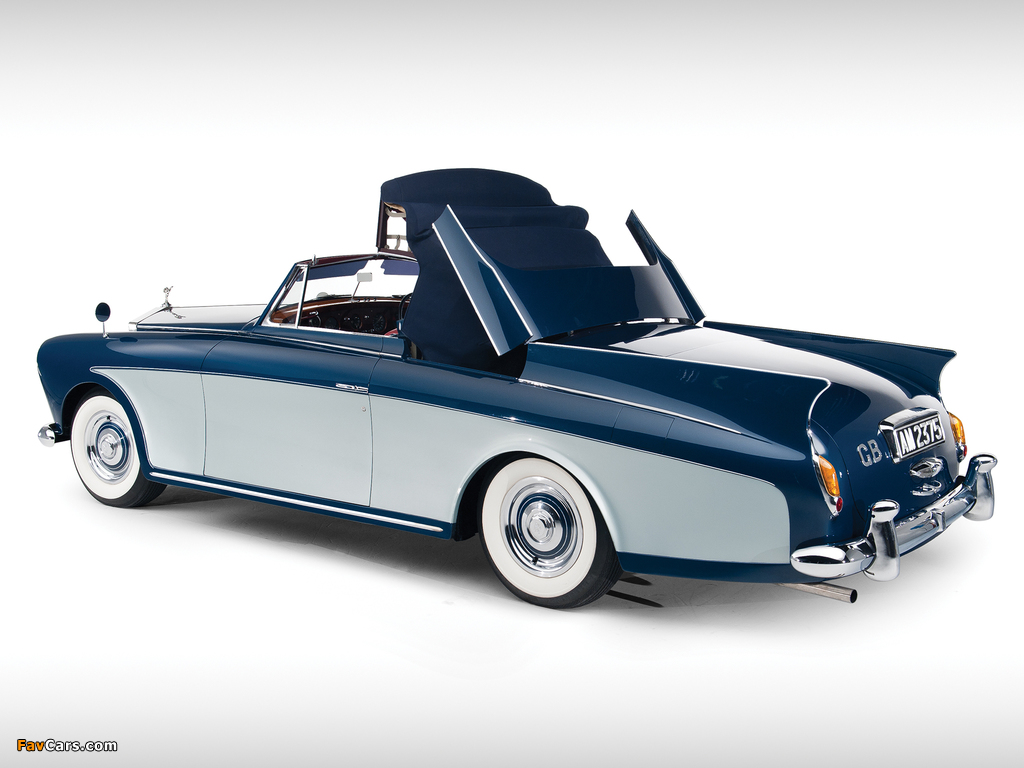 Rolls-Royce Silver Cloud Drophead Coupe by Hooper (I) 1956–58 photos (1024 x 768)