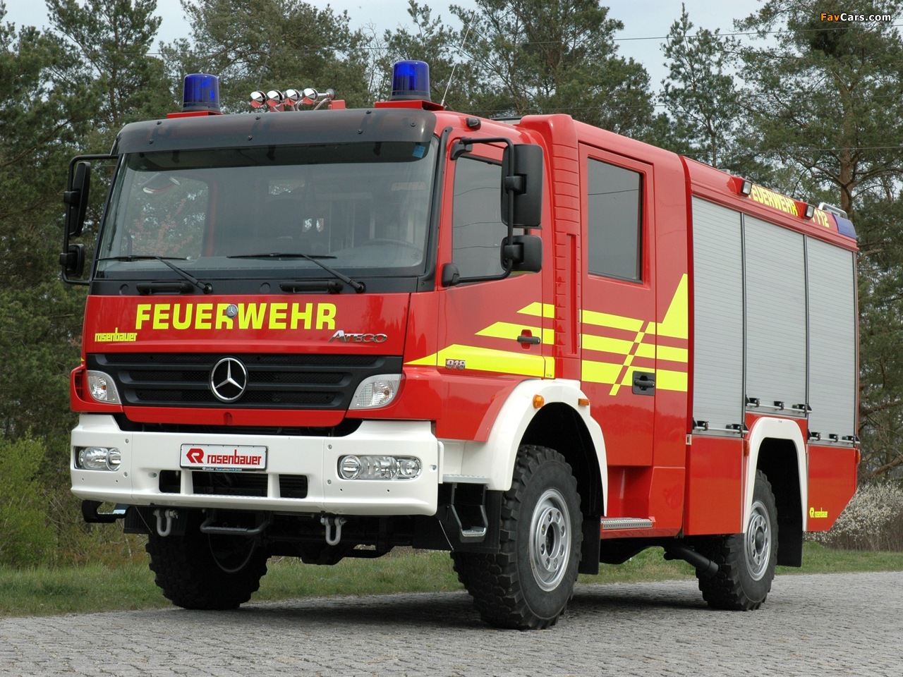 Rosenbauer Mercedes-Benz Atego 918 Feuerwehr 2005 images (1280 x 960)