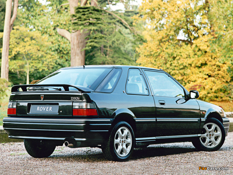 Rover 220GSi Turbo 1993–97 wallpapers (800 x 600)