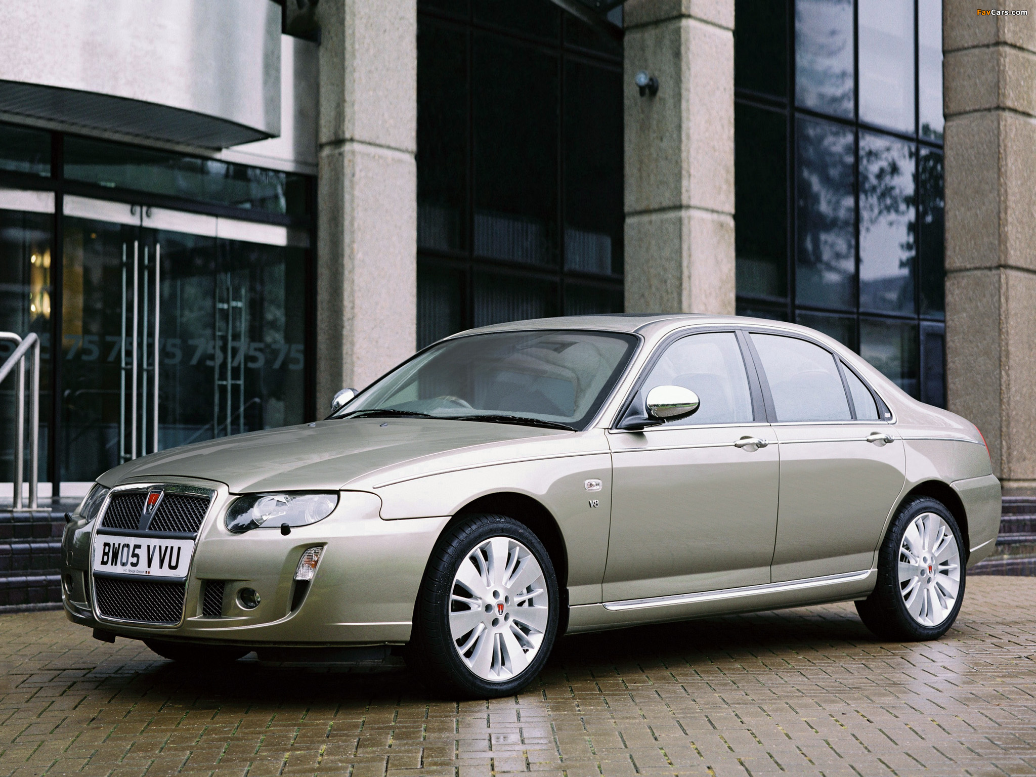 Rover 75 V8 2004–05 wallpapers (2048 x 1536)