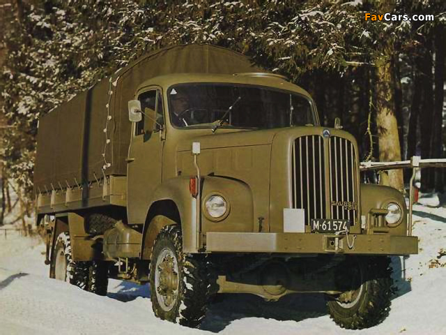 Pictures of Saurer 2DM 4x4 Military Truck 1959–72 (640 x 480)