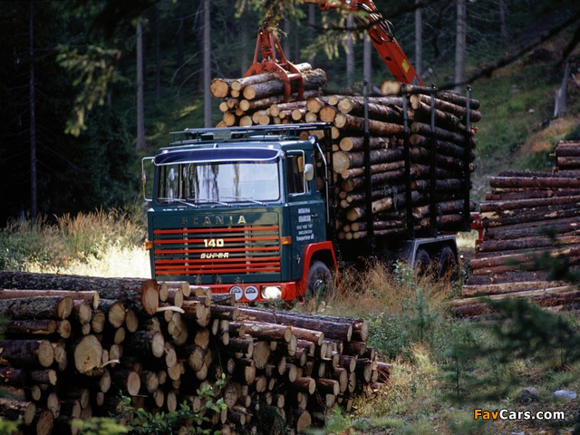 Scania LBT140 Timber Truck 1968–72 images (640 x 480)