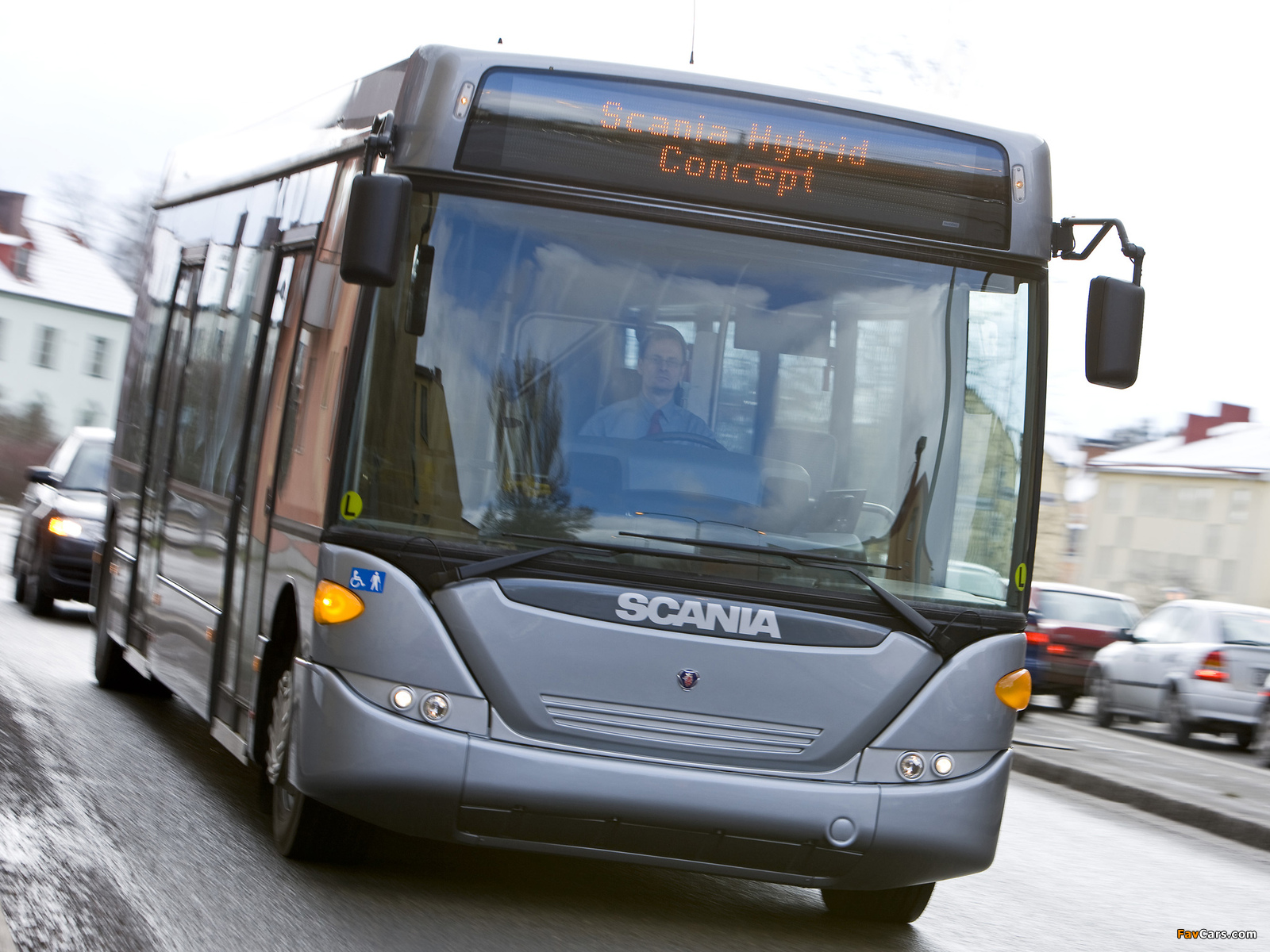Images of Scania Hybrid Concept Bus 2007 (1600 x 1200)