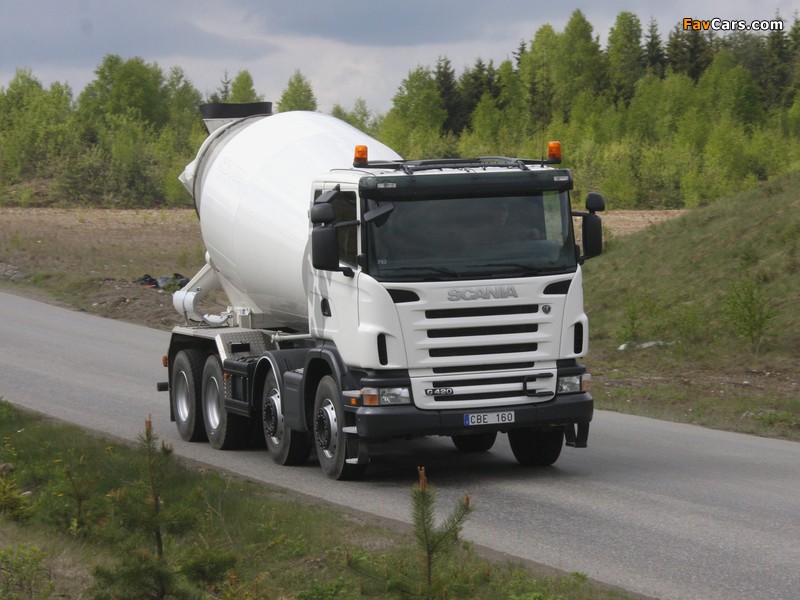 Images of Scania G420 8x4 Mixer 2005–10 (800 x 600)
