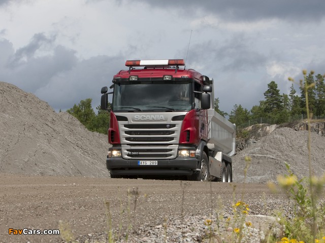 Photos of Scania G360 6x4 Tipper 2009–13 (640 x 480)