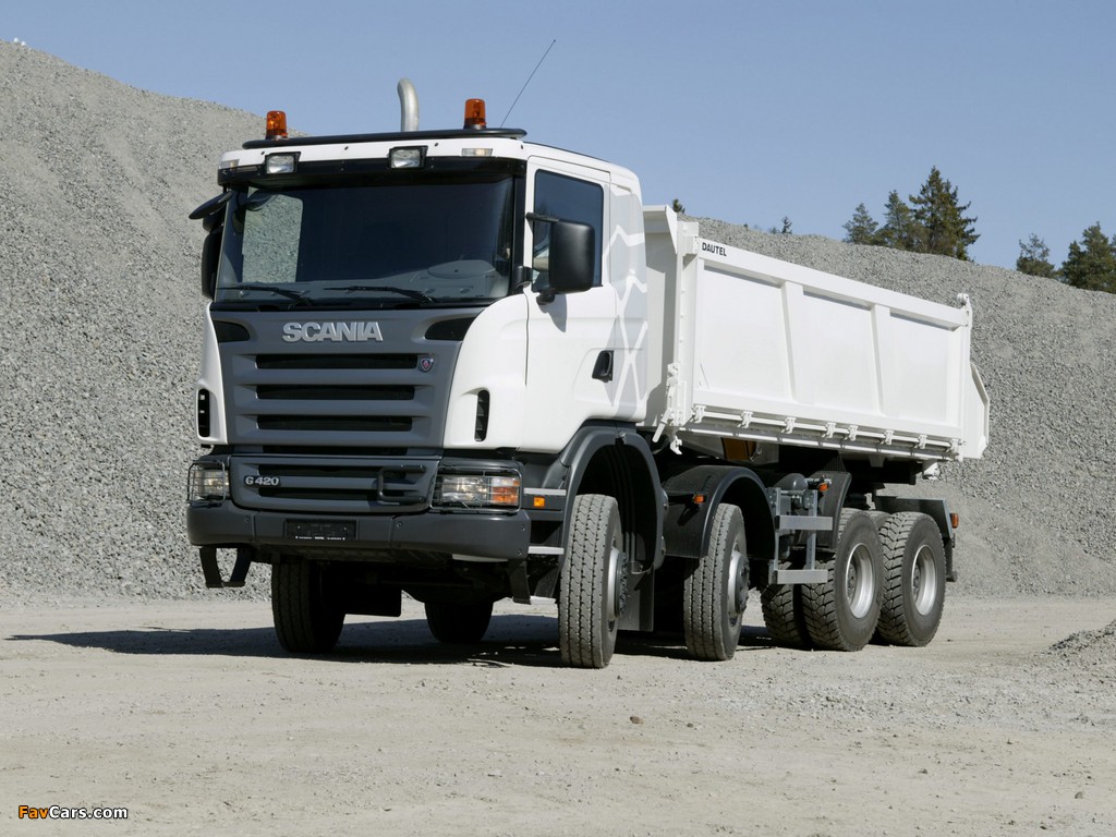 Pictures of Scania G420 8x6 Tipper 2005–10 (1024 x 768)
