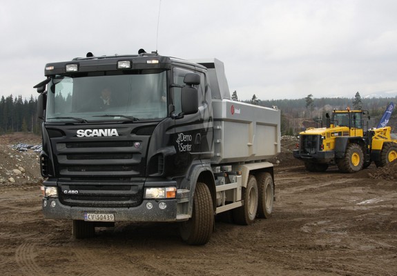 Scania G480 6x4 Tipper 2005–10 images