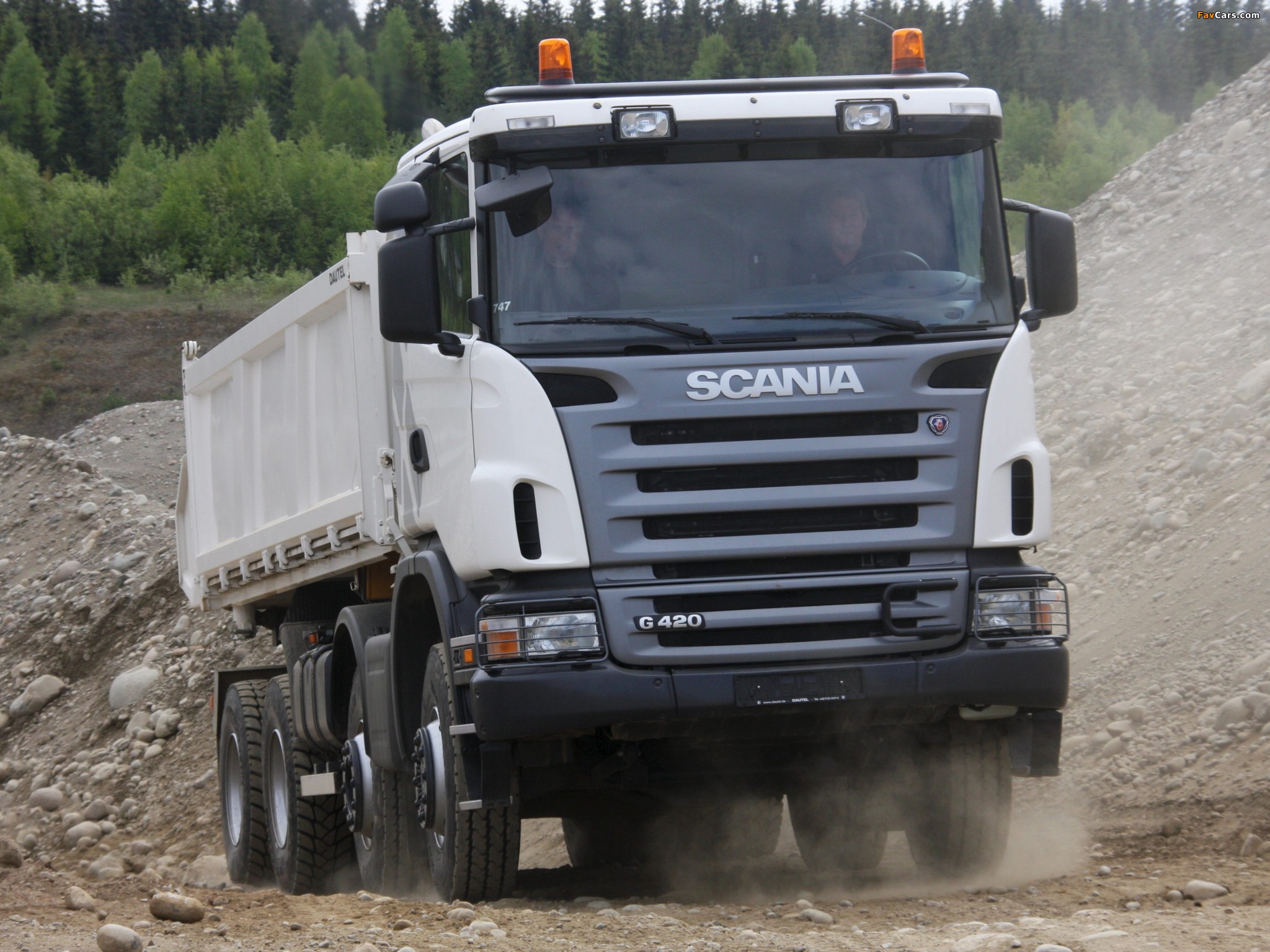 Scania G420 8x6 Tipper 2005–10 photos (2048 x 1536)